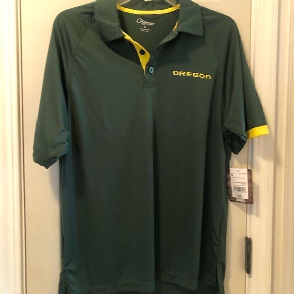 Men's Oregon University ducks Chiliwear polo small - Picture 1 of 6